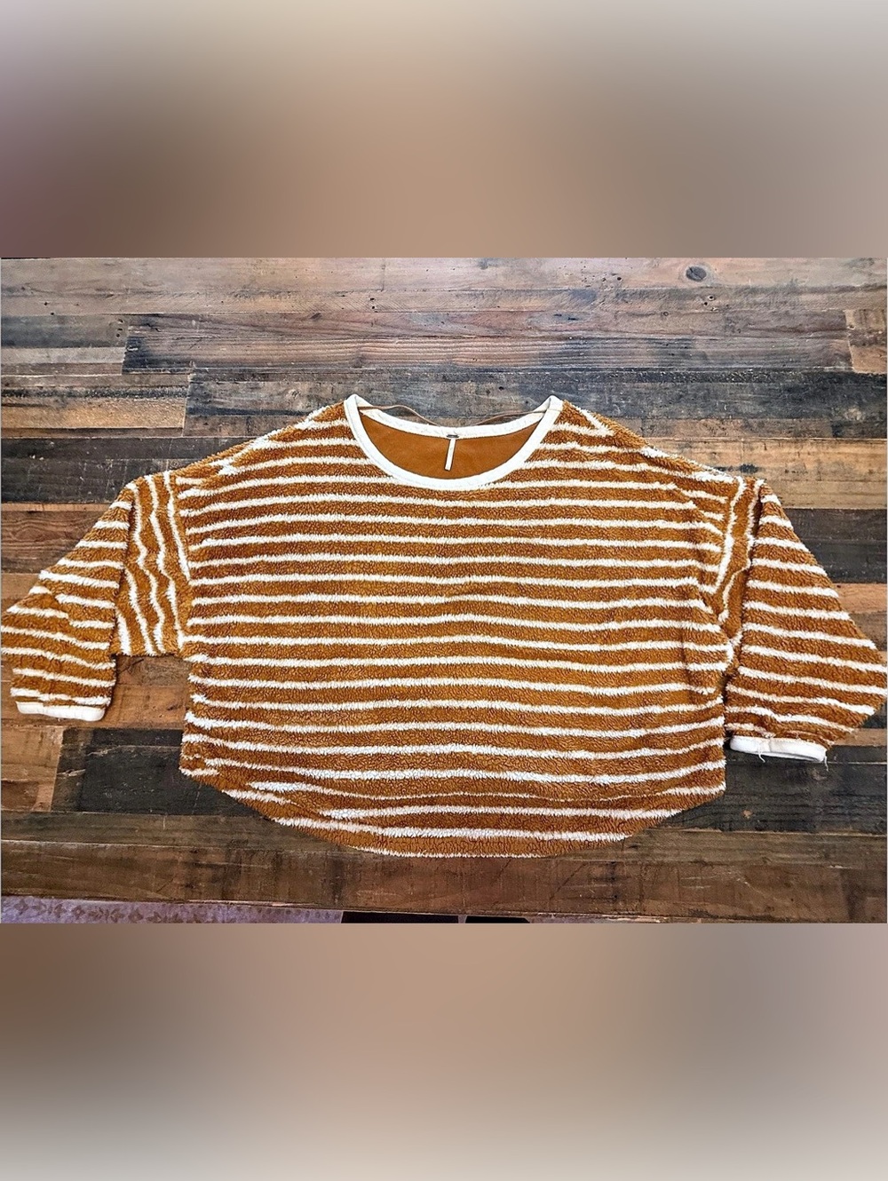 Free People Pullover Striped Sweater